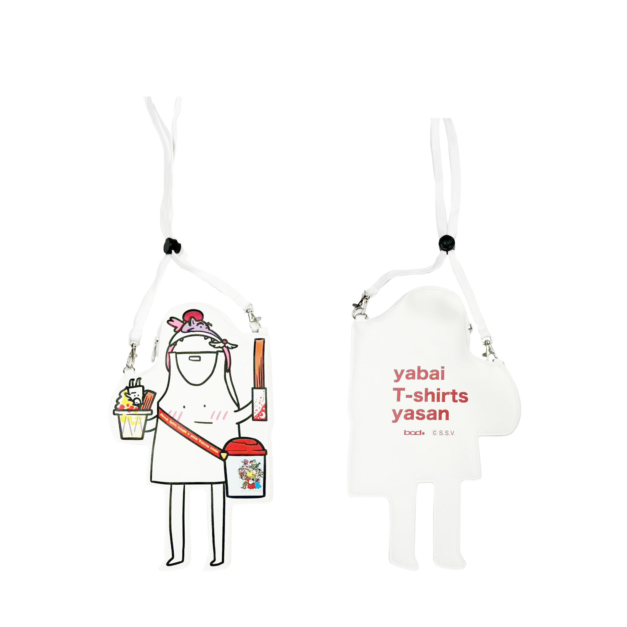 ヤバイTシャツ屋さん　ヤバＴ　タンクトップくん　パルケ　ポシェット ヤバイTシャツ屋さん2021年夏グッズ情報 | ヤバイTシャツ屋さん